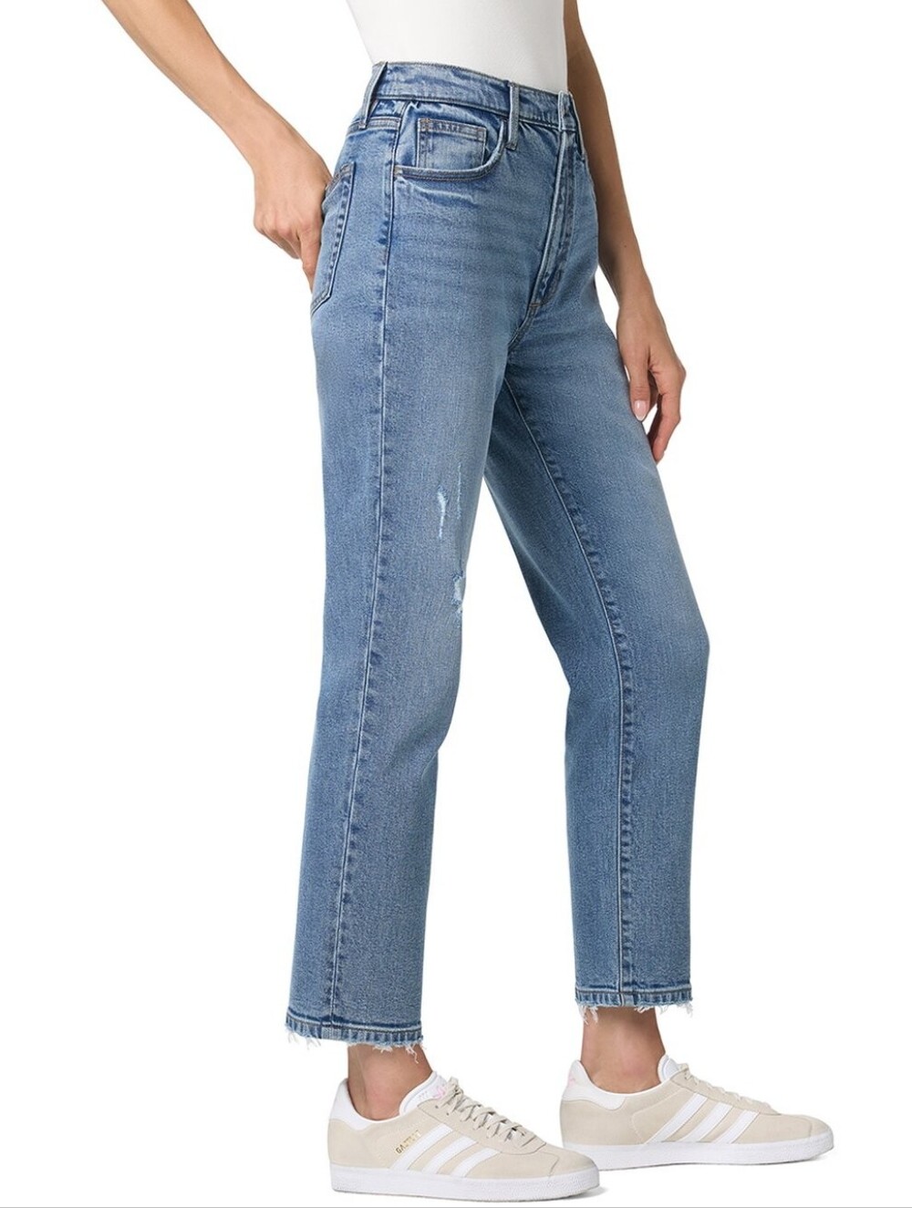 JOE'S JeansOg Straight Ankle + Razor Hem Liberte Jean Sz 27